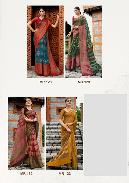 RajYog Meera S.r Soft Linen Saree Anant Tex Exports Private Limited