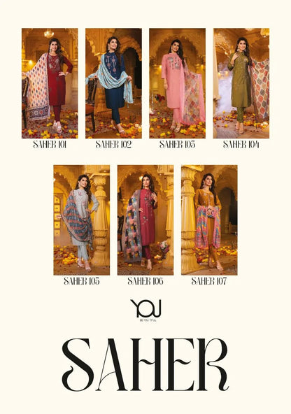 Wanna Saher Fancy Viscose Kurti With Pant &amp; Digital Dupatta Collection Anant Tex Exports Private Limited