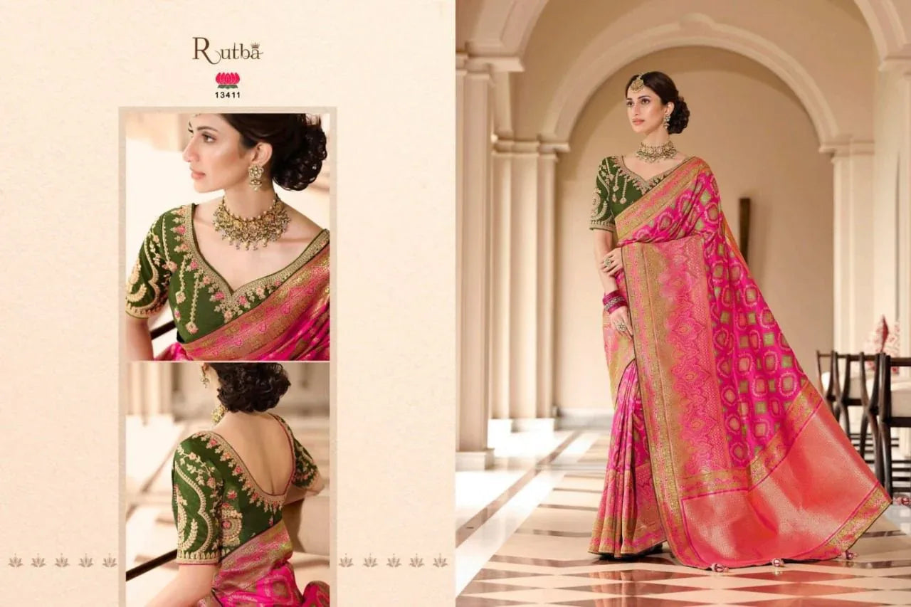 ROYAL RUTBA VOL-2 SERIES - 13404 TO 13418 SAREE Anant Tex Exports Private Limited