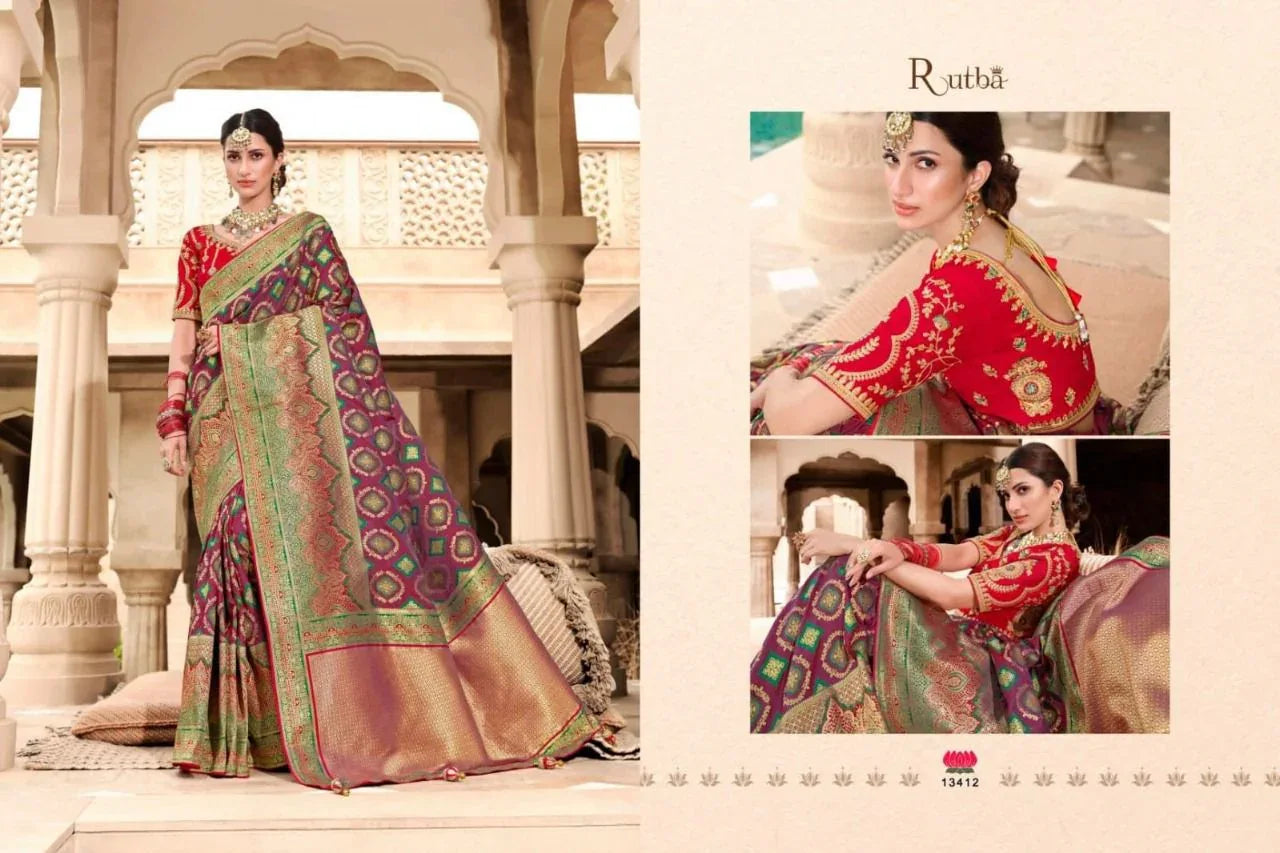 ROYAL RUTBA VOL-2 SERIES - 13404 TO 13418 SAREE Anant Tex Exports Private Limited