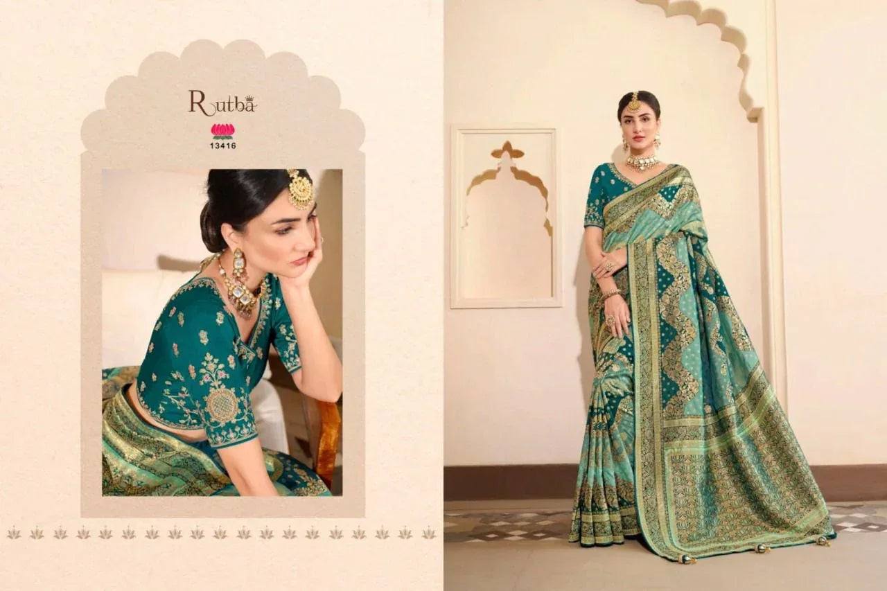 ROYAL RUTBA VOL-2 SERIES - 13404 TO 13418 SAREE Anant Tex Exports Private Limited
