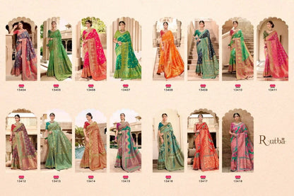 ROYAL RUTBA VOL-2 SERIES - 13404 TO 13418 SAREE Anant Tex Exports Private Limited