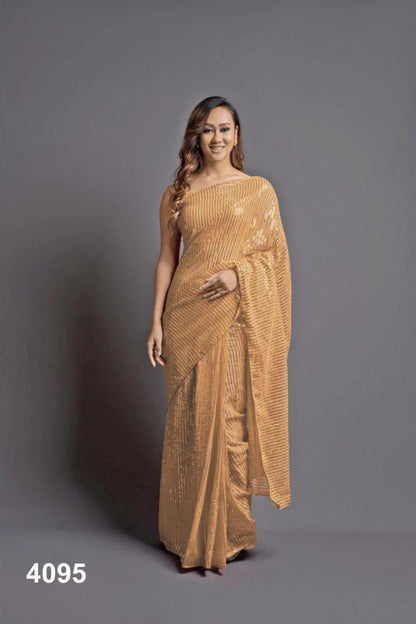 NAZNEEN SNEHA 4095 SERIES SEQUENCE SAREE Anant Tex Exports Private Limited