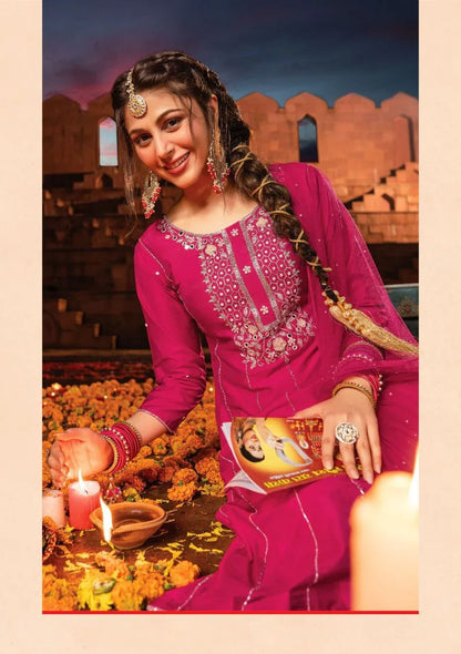 SINDUR VOL-2 KURTI PANT WITH DUPATTA Anant Tex Exports Private Limited