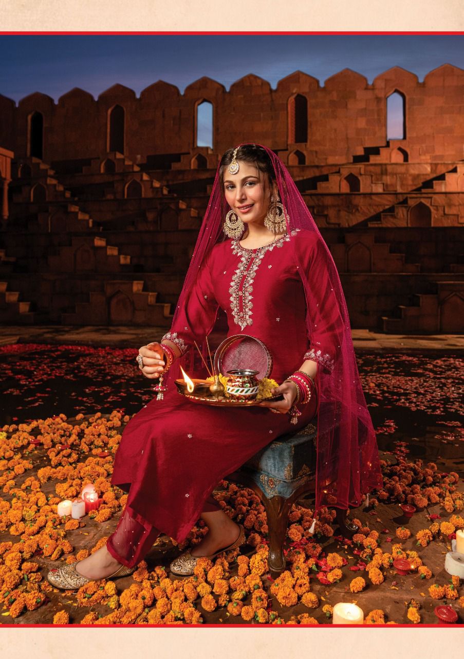 SINDUR VOL-2 KURTI PANT WITH DUPATTA Anant Tex Exports Private Limited