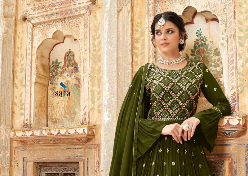 SARA TRENDZ RUBY GEORGETTE SALWAR SUITS Anant Tex Exports Private Limited