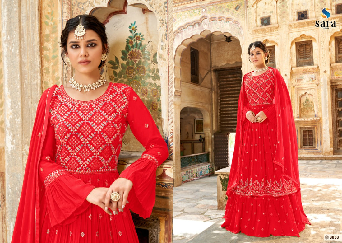 SARA TRENDZ RUBY GEORGETTE SALWAR SUITS Anant Tex Exports Private Limited