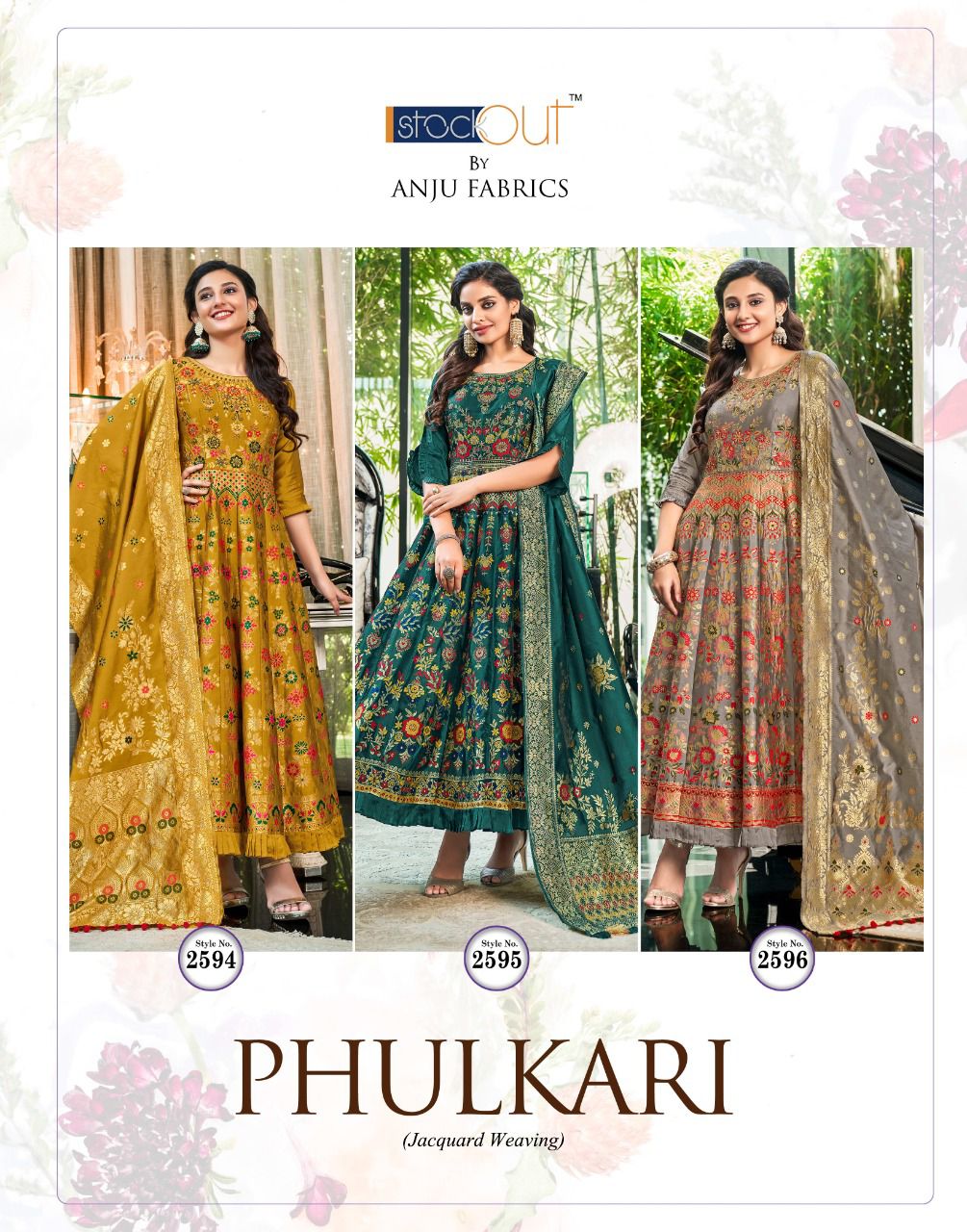 PHULKARI HEAVY PARTY WEAR GOWN Anant Tex Exports Private Limited