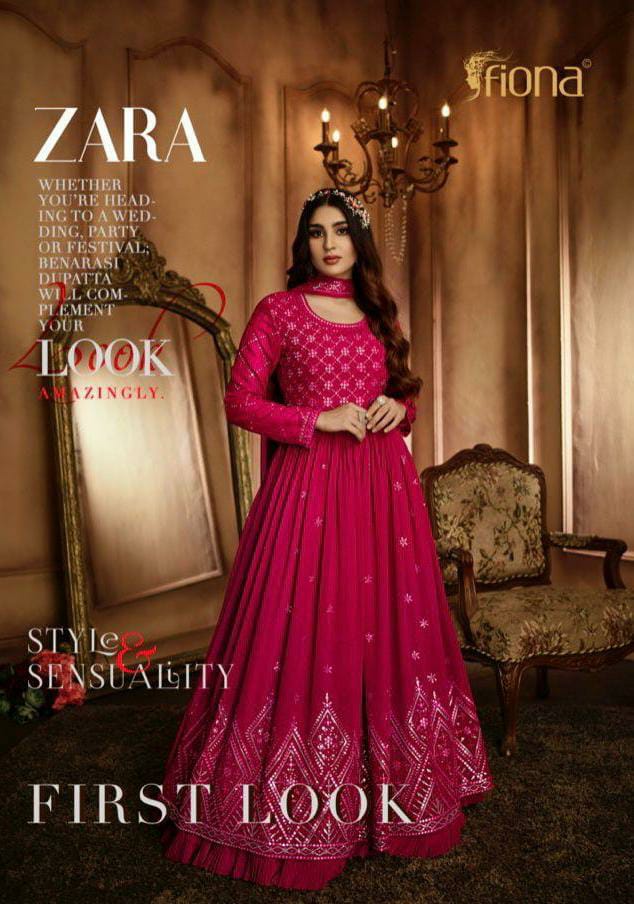 FIONA ZARA FIRST LOOK GEORGETTE GOWNS Anant Tex Exports Private Limited