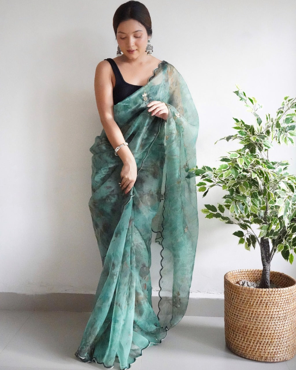 Ariana Organza Saree Anant Tex Exports Private Limited