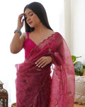 Ariana Organza Saree Anant Tex Exports Private Limited