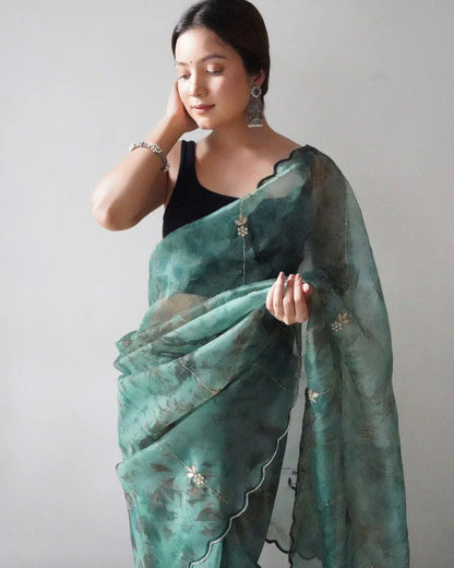 Ariana Organza Saree Anant Tex Exports Private Limited