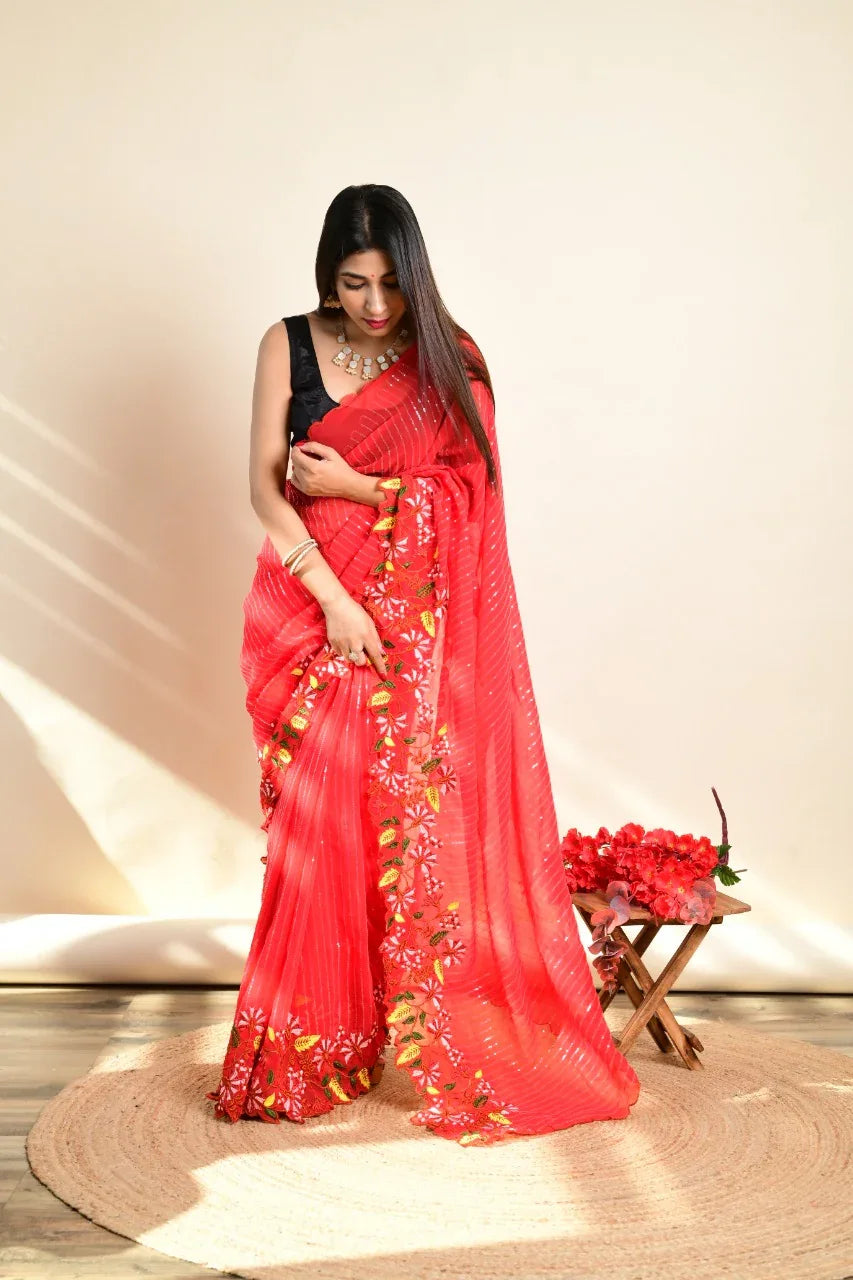 MALANI GEORGETTE SAREE Anant Tex Exports Private Limited