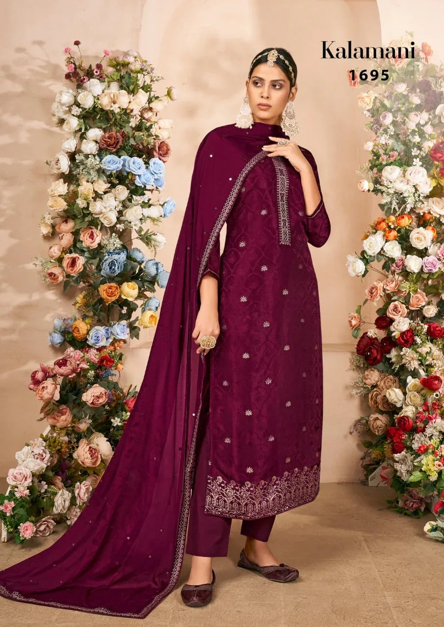 KALAMANI 1691 TO 1696 SERIES SUIT Anant Tex Exports Private Limited