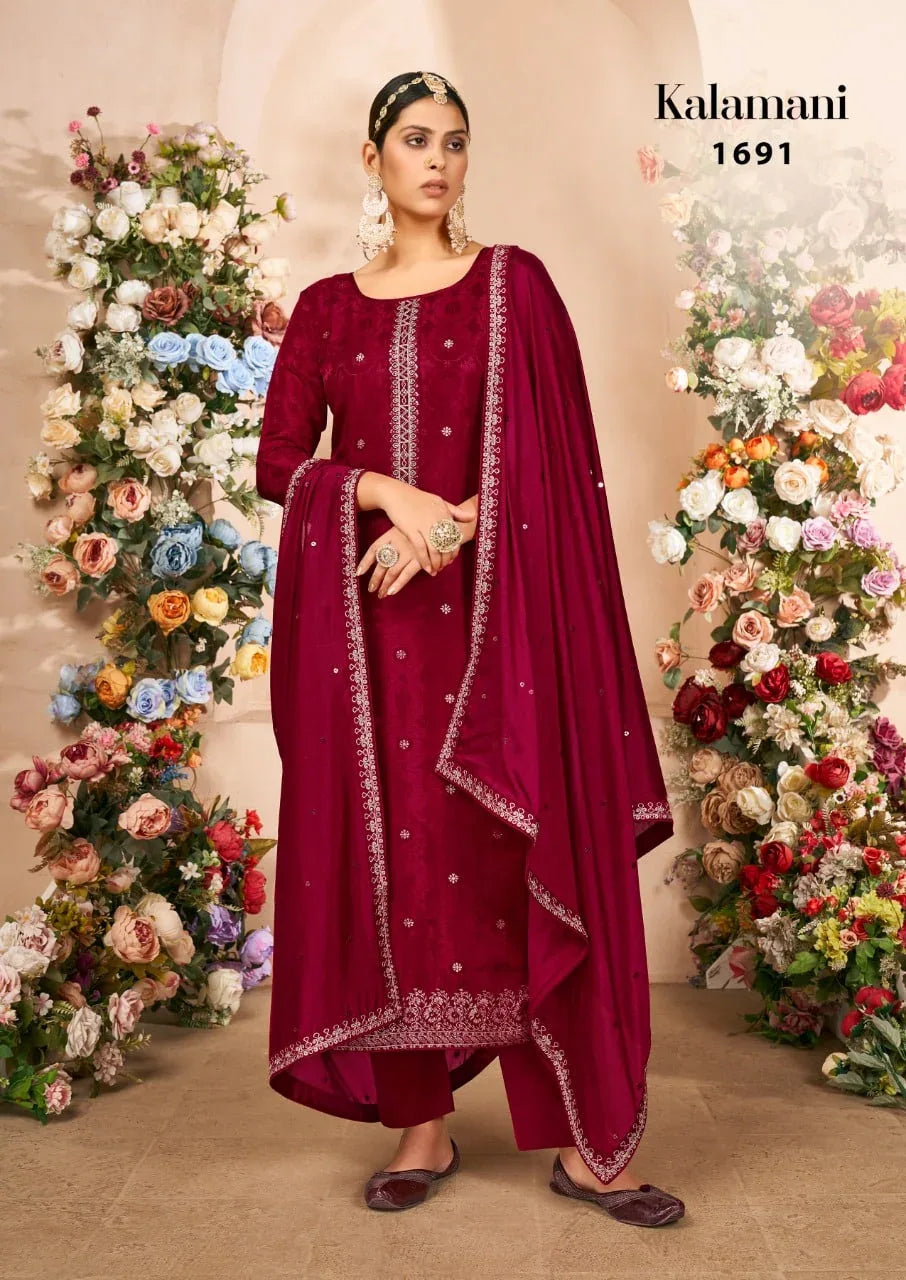 KALAMANI 1691 TO 1696 SERIES SUIT Anant Tex Exports Private Limited