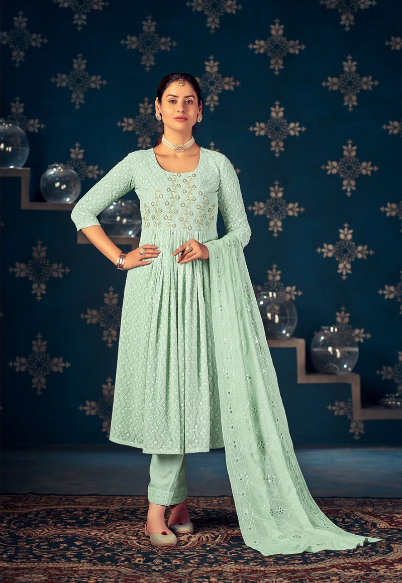 NYRA HEER CUT COLLECTION KURTI WITH DUPATTA Anant Tex Exports Private Limited