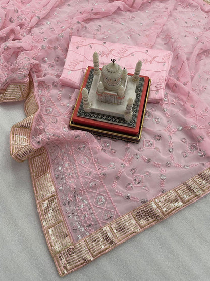 HEAVY GEORGETTE SEQUENCE SAREE Anant Tex Exports Private Limited