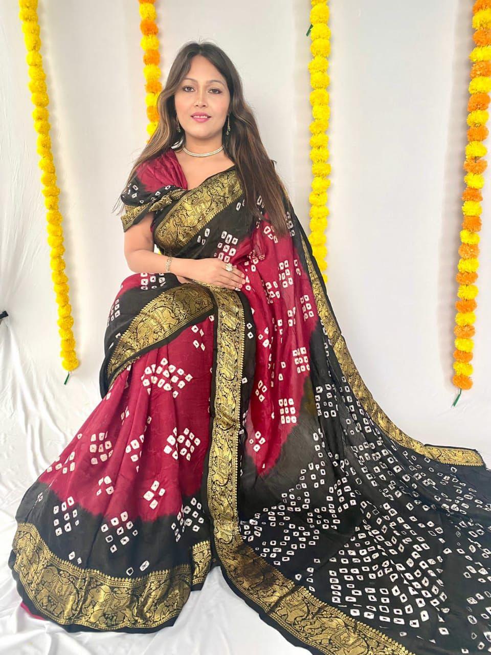 PAVITRA- BANDHEJ VOL - 2 SAREE Anant Tex Exports Private Limited