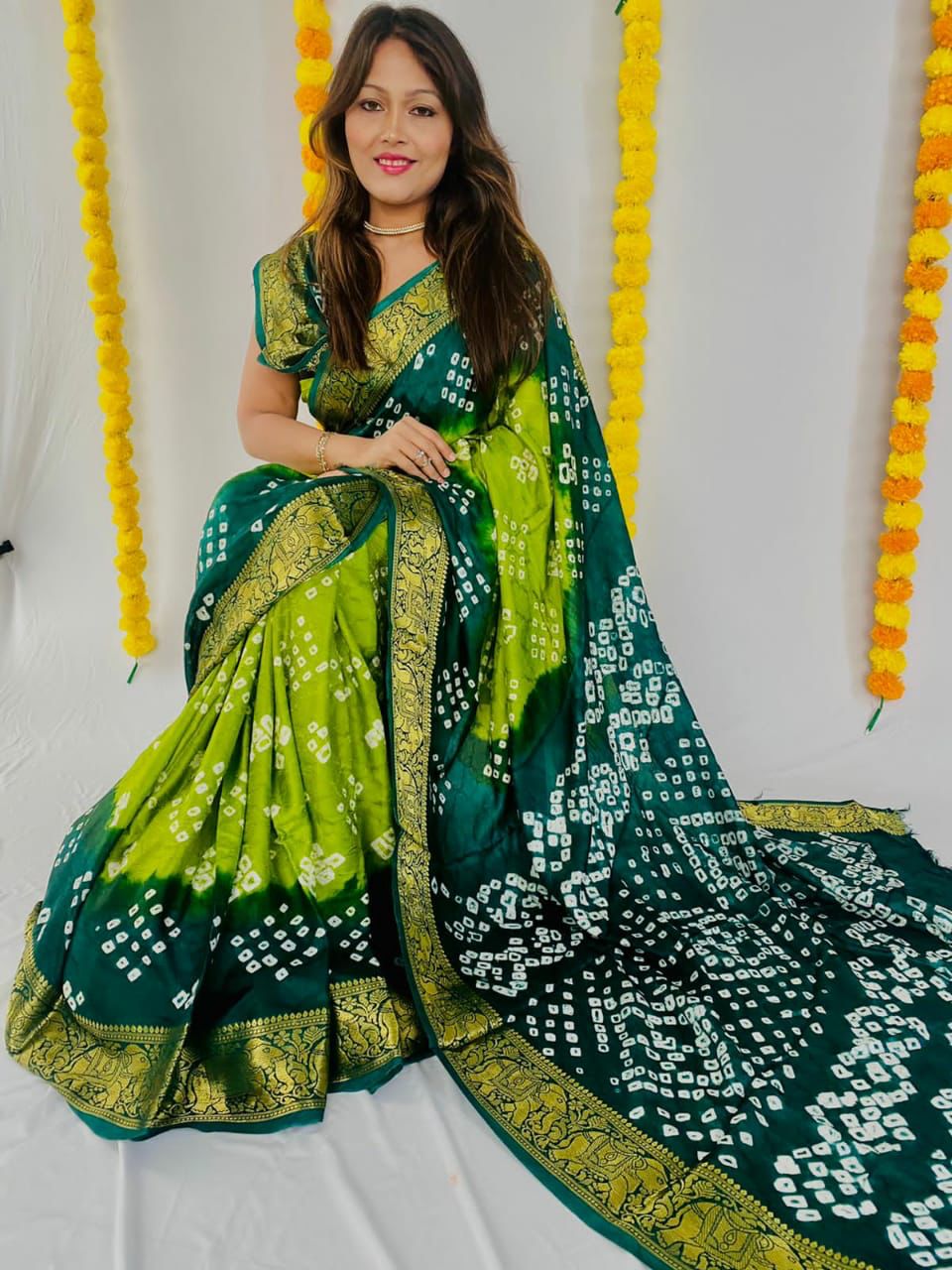 PAVITRA- BANDHEJ VOL - 2 SAREE Anant Tex Exports Private Limited