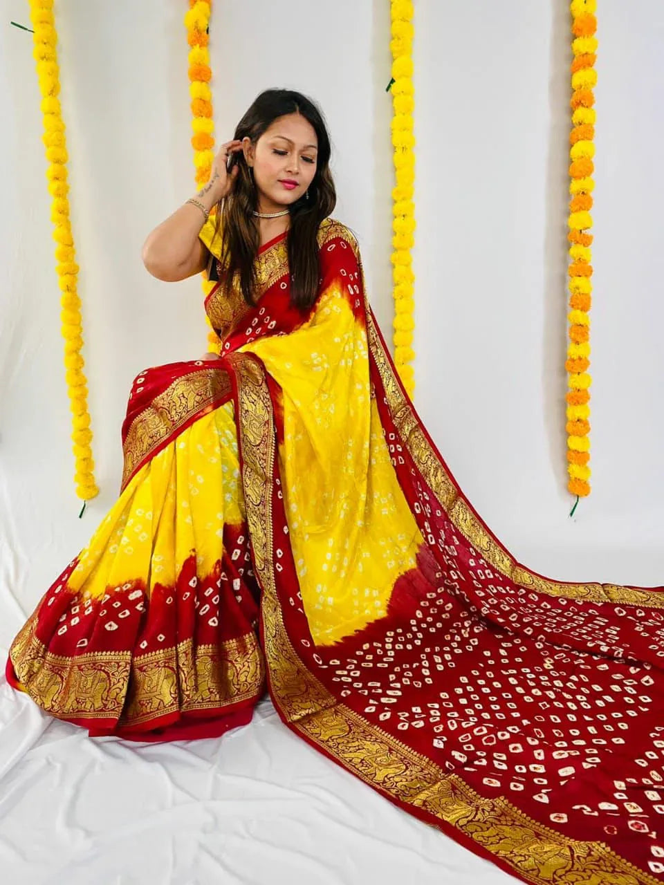 PAVITRA- BANDHEJ VOL - 2 SAREE Anant Tex Exports Private Limited