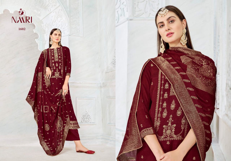NAARI MEHAR VOL.2 PURE MUSLIN JACARD SUIT Anant Tex Exports Private Limited