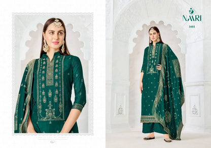 NAARI MEHAR VOL.2 PURE MUSLIN JACARD SUIT Anant Tex Exports Private Limited