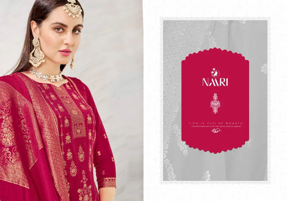 NAARI MEHAR VOL.2 PURE MUSLIN JACARD SUIT Anant Tex Exports Private Limited