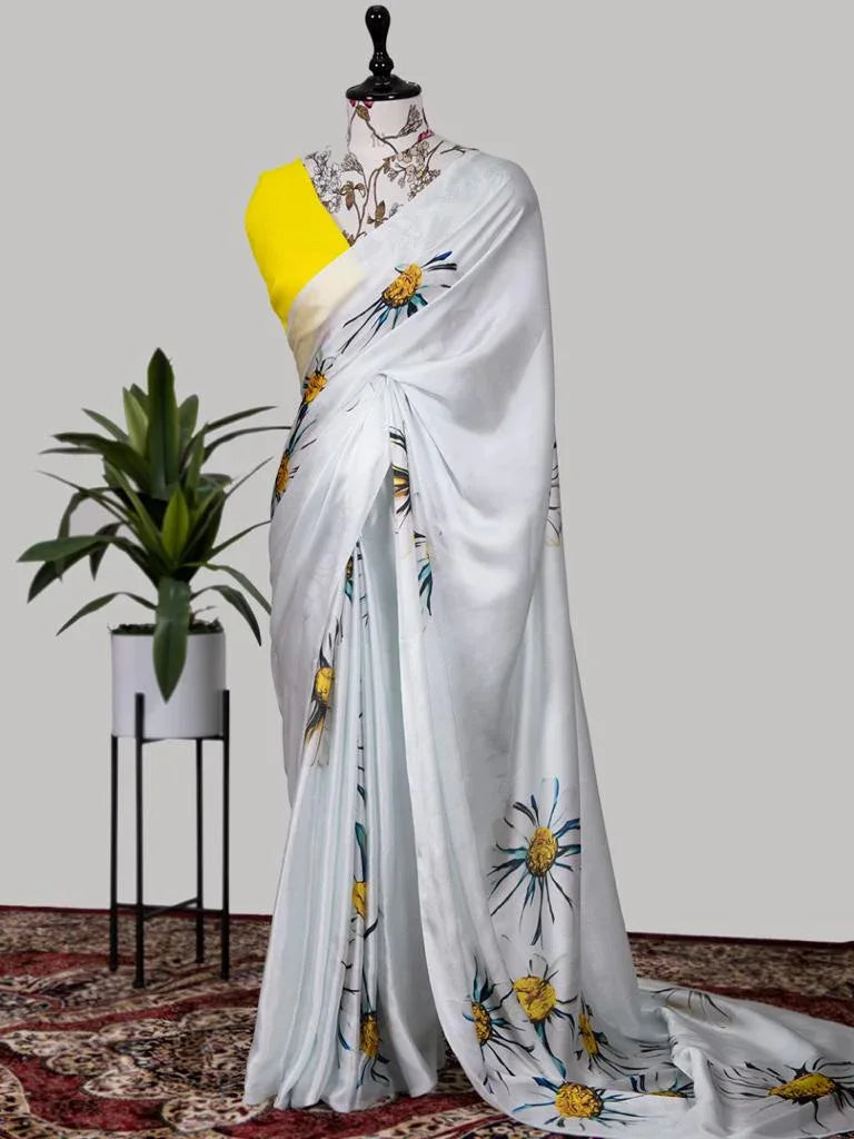 Digital Printed Saree Anant Tex Exports Private Limited