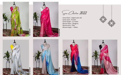 Digital Printed Saree Anant Tex Exports Private Limited