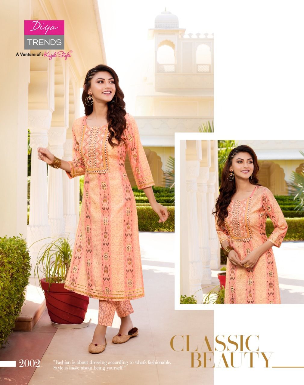 DIYA GOLDY VOL-2 CHANDERI FOIL PRINT SUIT Anant Tex Exports Private Limited