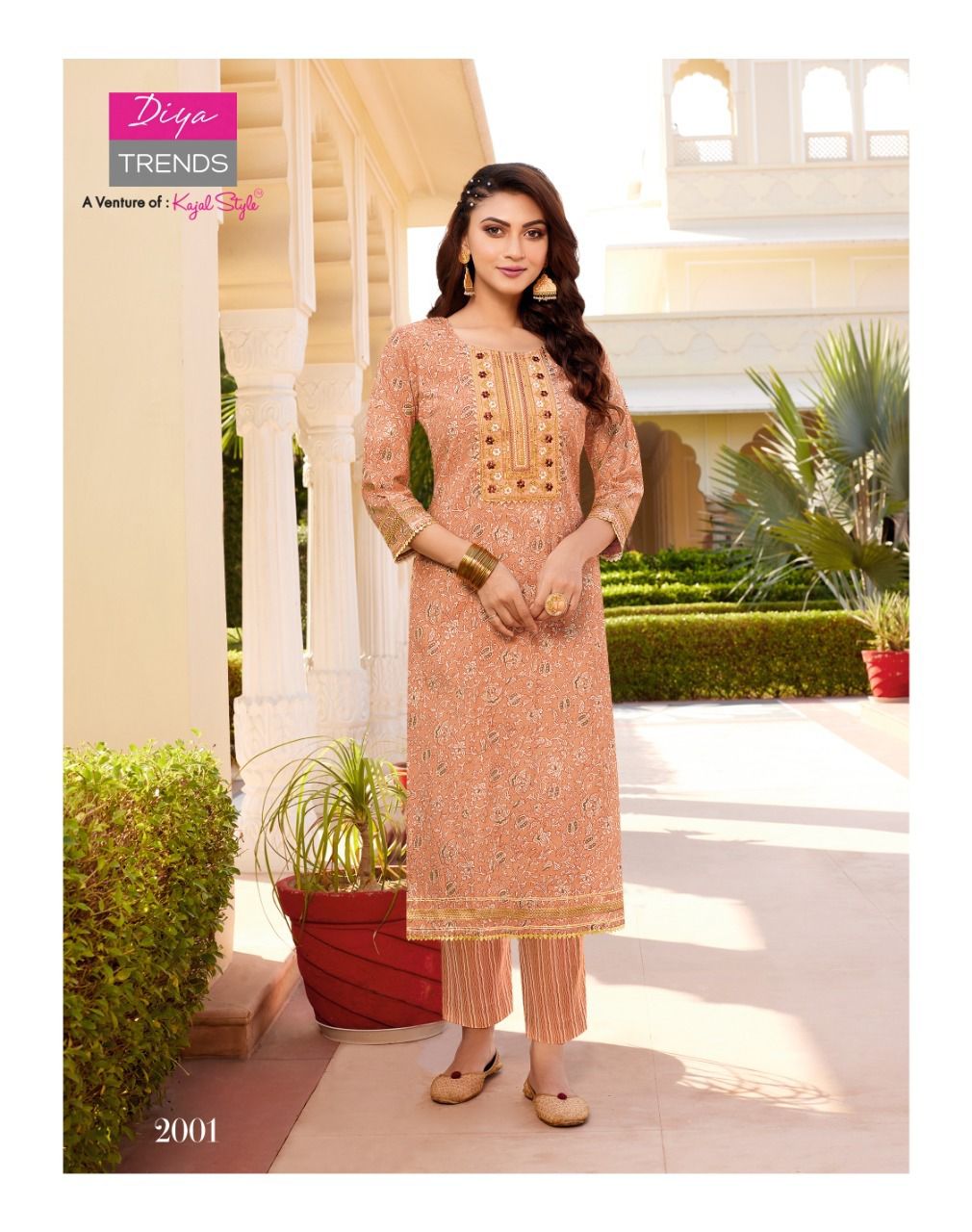 DIYA GOLDY VOL-2 CHANDERI FOIL PRINT SUIT Anant Tex Exports Private Limited