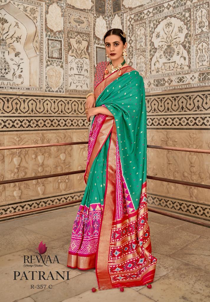 Rewaa Patrani Soft Cotton Silk Patola Saree Anant Tex Exports Private Limited