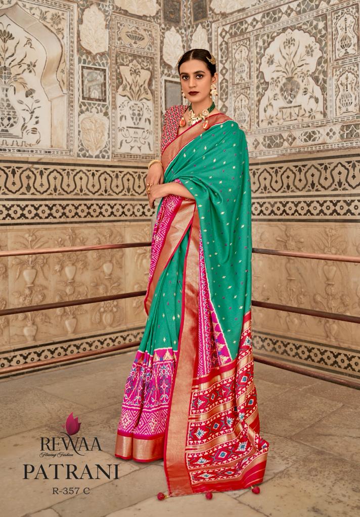 Rewaa Patrani Soft Cotton Silk Patola Saree Anant Tex Exports Private Limited