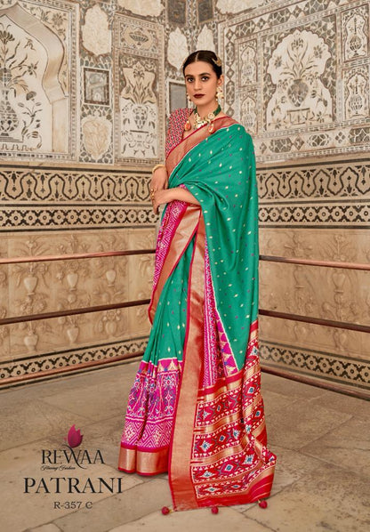 Rewaa Patrani Soft Cotton Silk Patola Saree Anant Tex Exports Private Limited