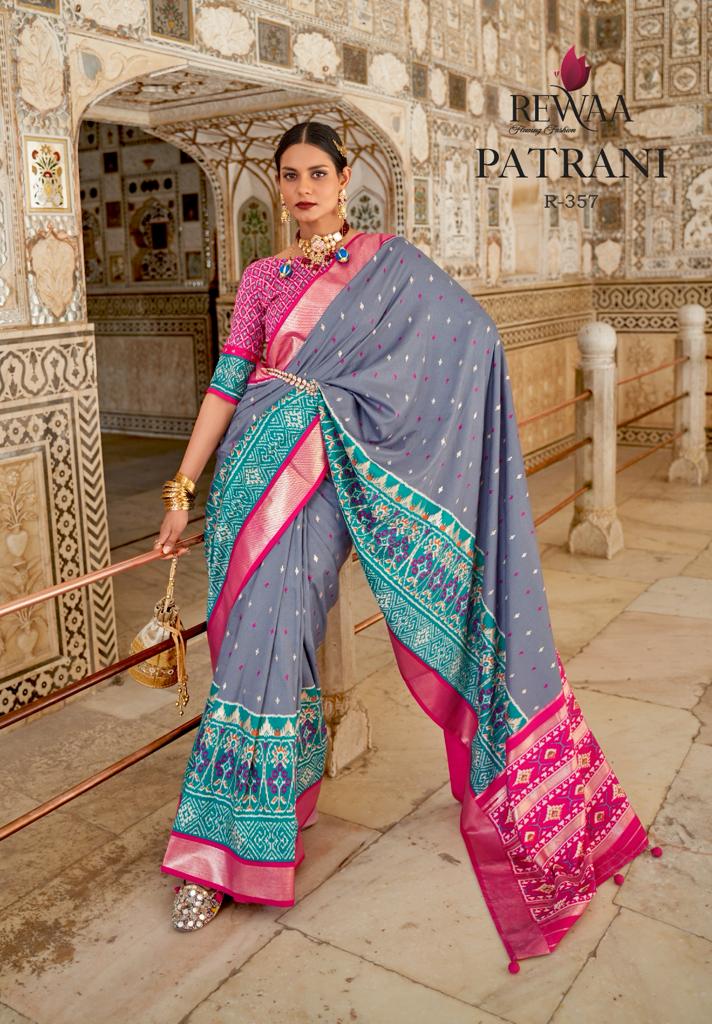 Rewaa Patrani Soft Cotton Silk Patola Saree Anant Tex Exports Private Limited