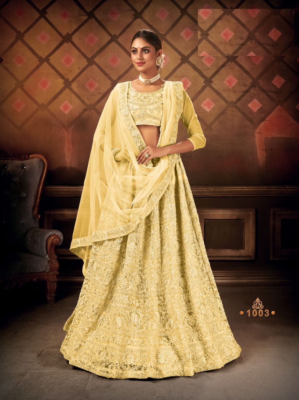 ZEEYA-SULTANA 1001 -1004 SERIES DESIGNER LEHENGA Anant Tex Exports Private Limited