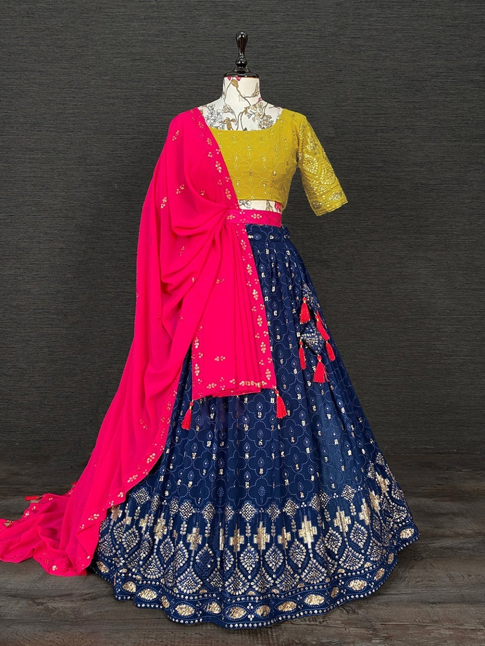 Party Wear Designer Lehenga Choli Anant Tex Exports Private Limited