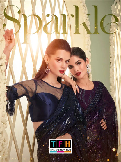 TFH SPARKLE VOL 3 GEORGETTE SAREE Anant Tex Exports Private Limited