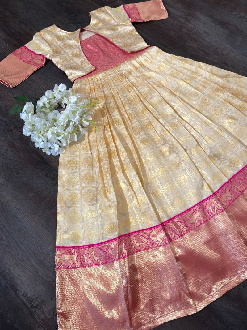 Party Wear Designer Banarasi Silk Kurti Gwon Anant Tex Exports Private Limited