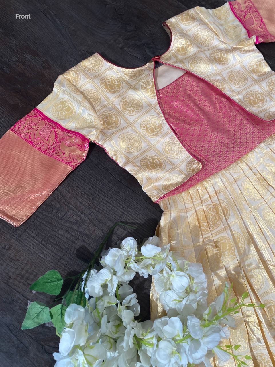 Party Wear Designer Banarasi Silk Kurti Gwon Anant Tex Exports Private Limited