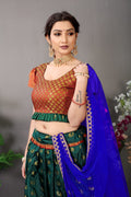 South Indian Festival Special Lehenga Style Anant Tex Exports Private Limited