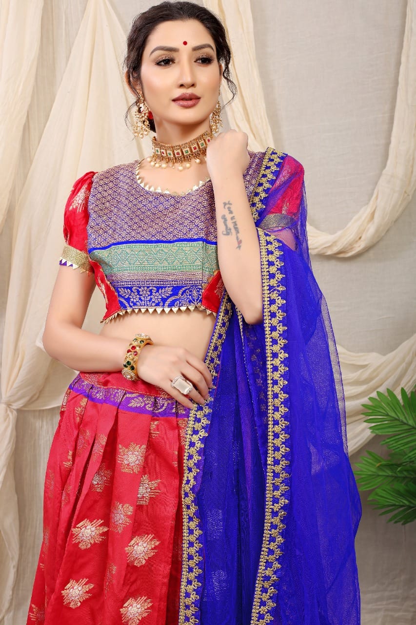 South Indian Festival Special Lehenga Style Anant Tex Exports Private Limited