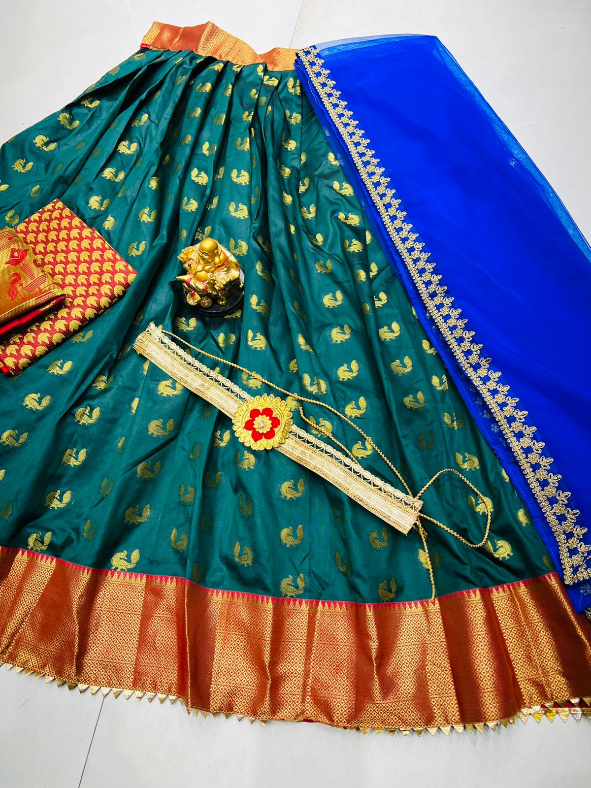 South Indian Festival Special Lehenga Style Anant Tex Exports Private Limited