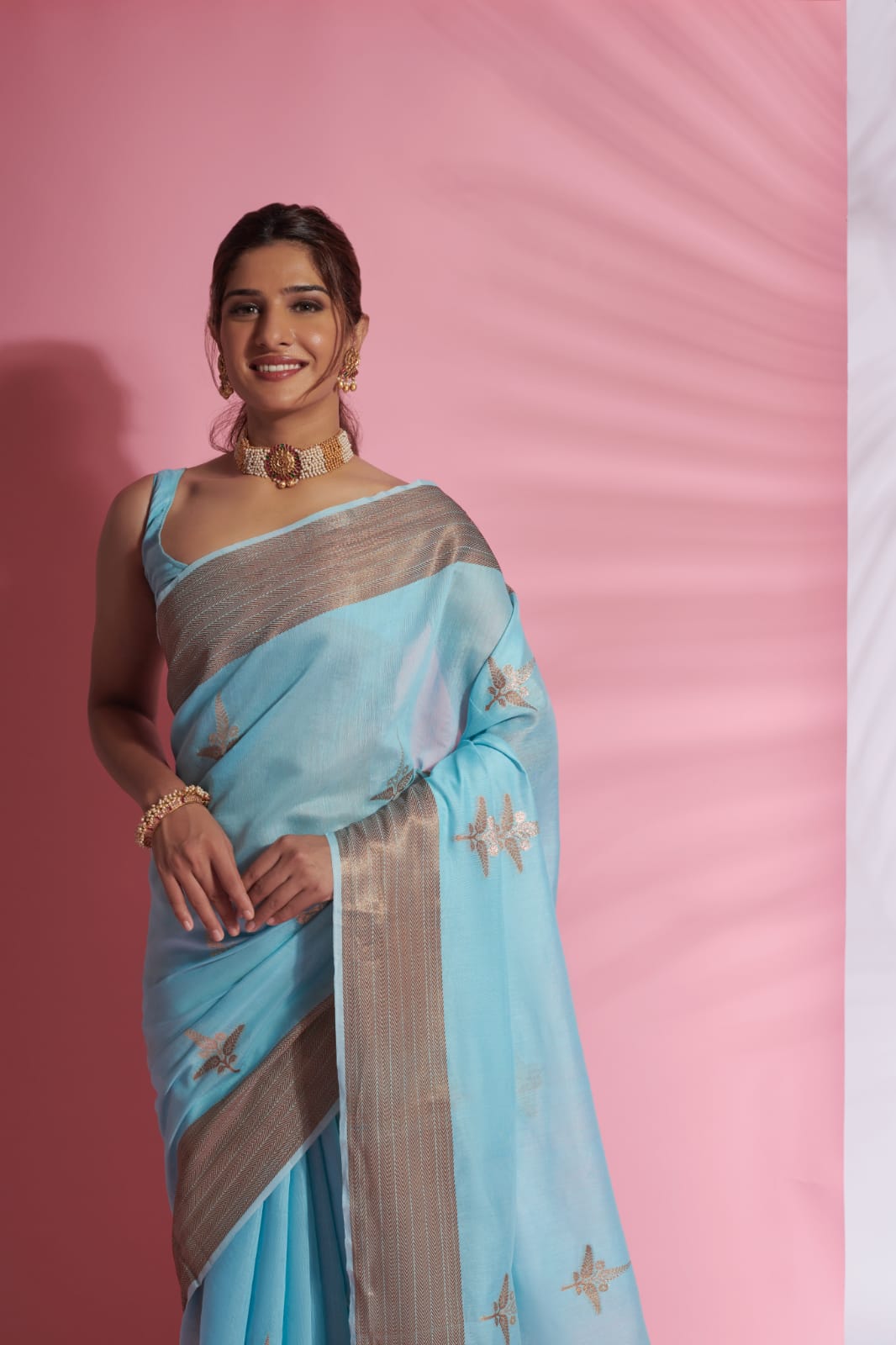 RajYog Aarna Silk Soft Modal Cotton Saree Anant Tex Exports Private Limited