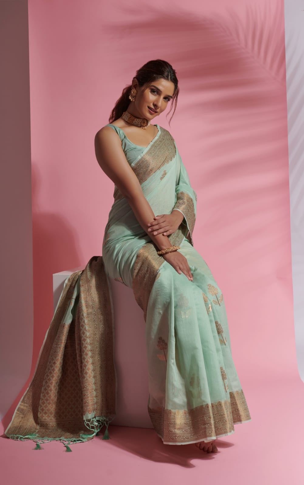 RajYog Aarna Silk Soft Modal Cotton Saree Anant Tex Exports Private Limited