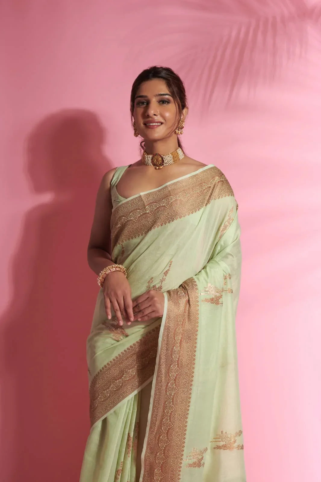 RajYog Aarna Silk Soft Modal Cotton Saree 