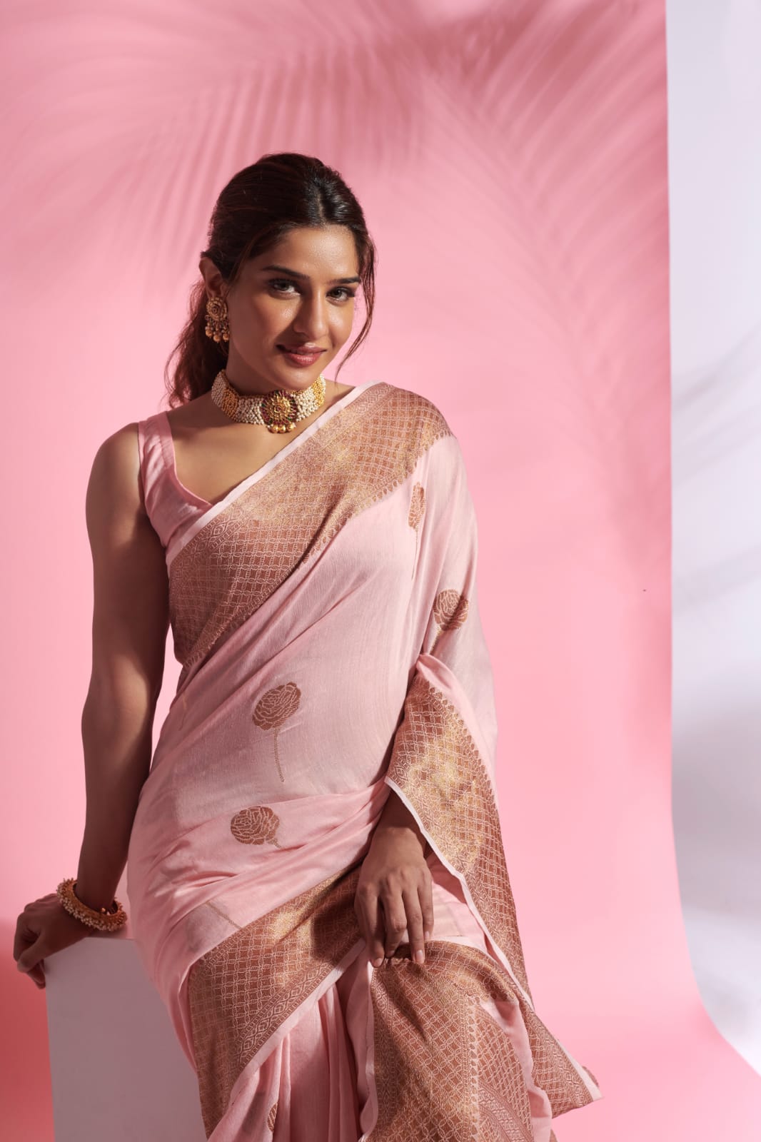 RajYog Aarna Silk Soft Modal Cotton Saree Anant Tex Exports Private Limited