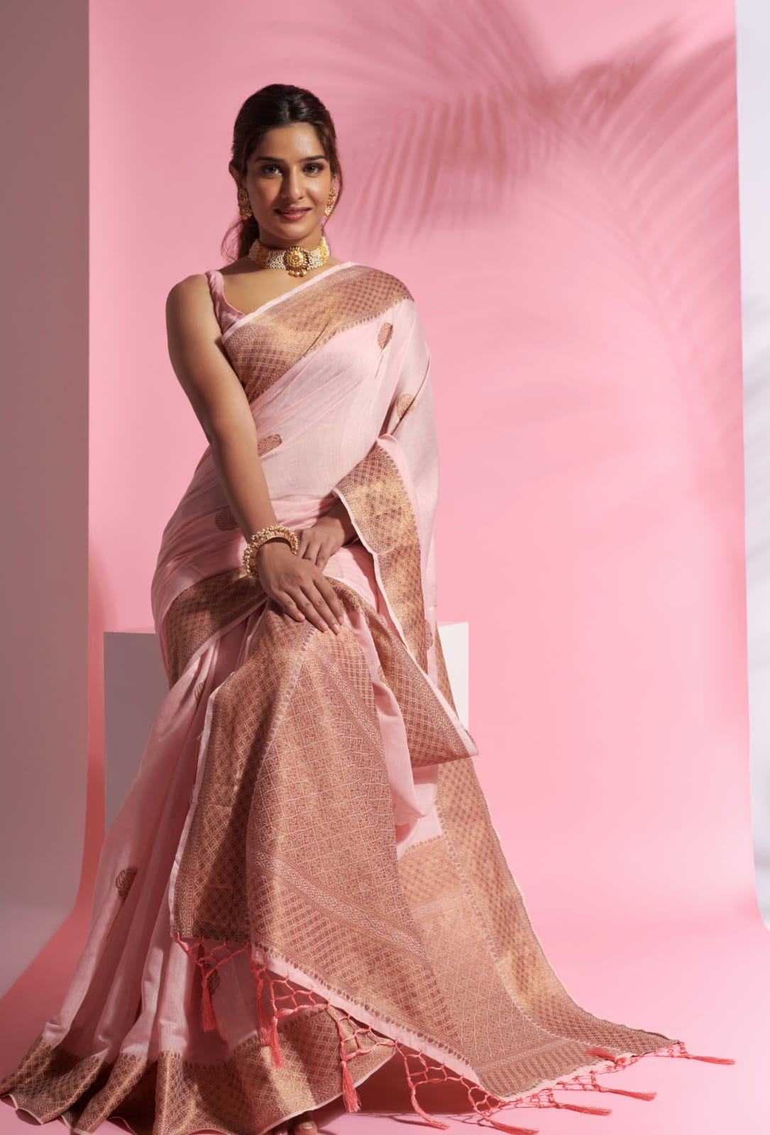 RajYog Aarna Silk Soft Modal Cotton Saree Anant Tex Exports Private Limited