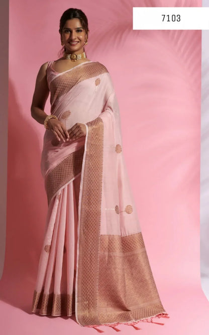 RajYog Aarna Silk Soft Modal Cotton Saree 