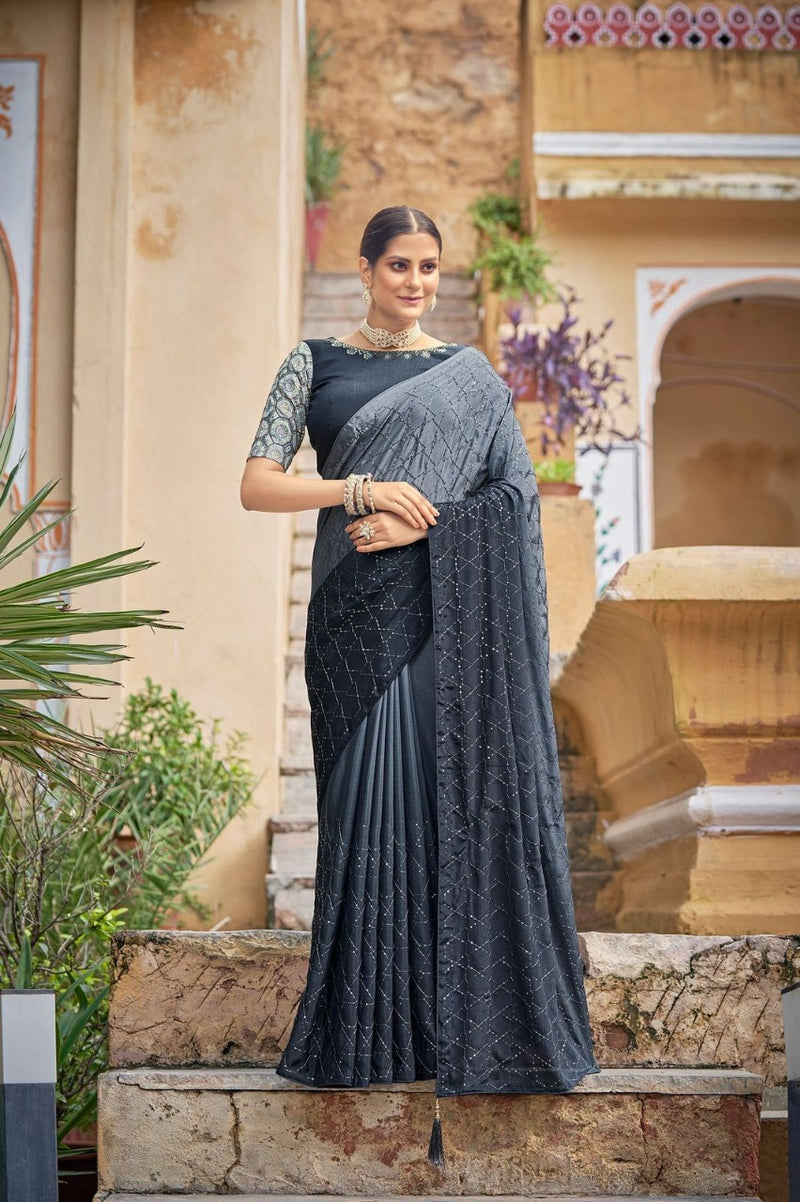 COCKTAIL VOL. 3 EMBROIDERED SAREE Anant Tex Exports Private Limited